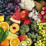 Assorted fruits and vegetables